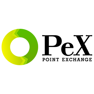 CREECOポイントで交換できるPeXポイントギフトを運営しているPeXのロゴ